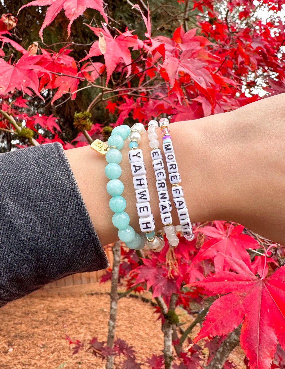 Spiritual Endurance Stone Bracelet Elevated Faith