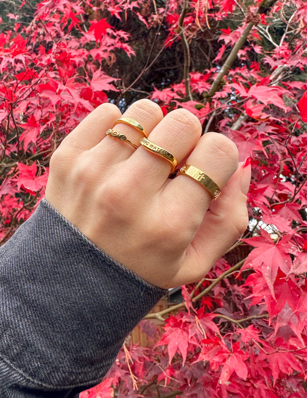 Dainty Vine Ring Delicate Jewelry Ring