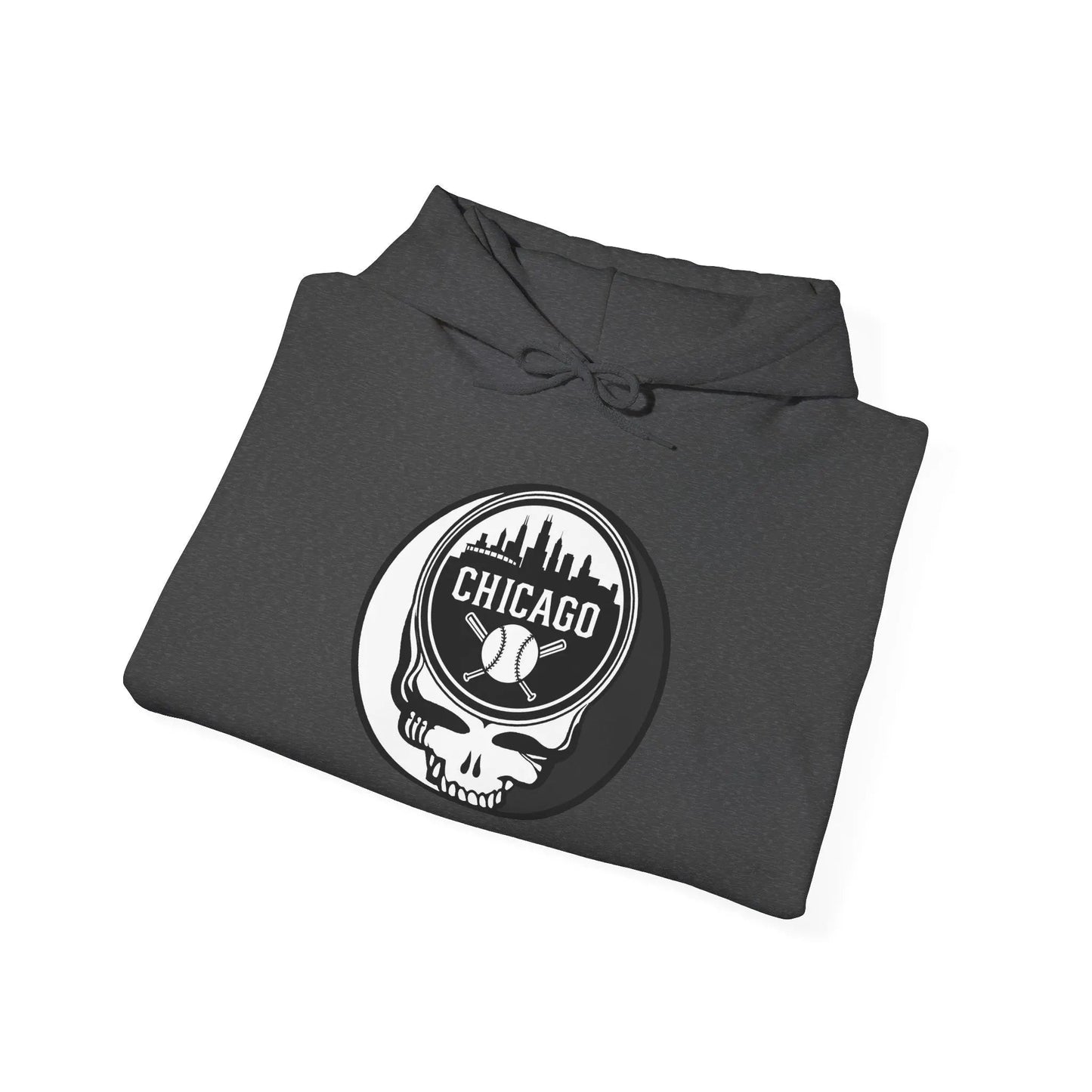 Chicago Baseball Edition Unisex Heavy Blend Hoodie Grateful Dead