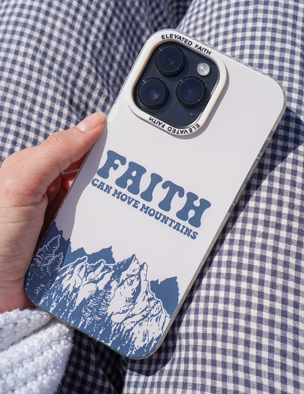 Faith Can Move Mountains Durable iPhone Case