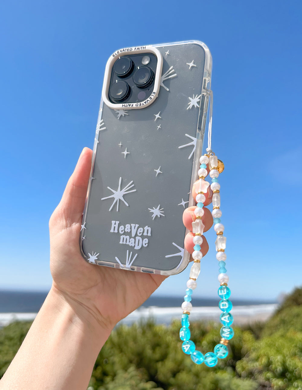 Heaven Made Beaded Phone Charm