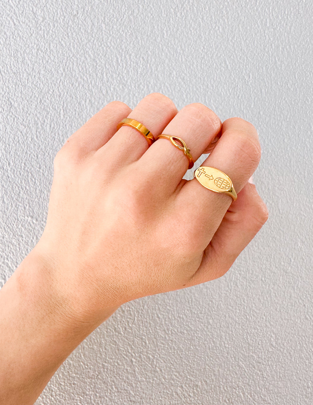 Fortress Ring Symbol of God as Protector and Stronghold Elevated Faith