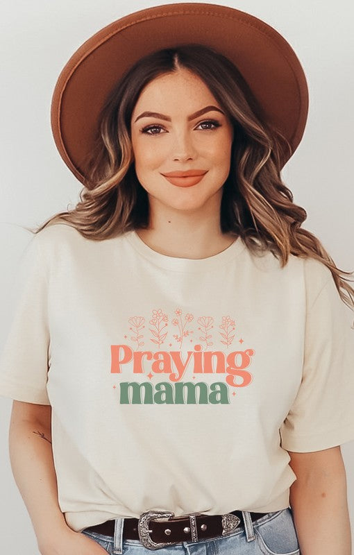 Praying Mama Bella Canvas Graphic Tee