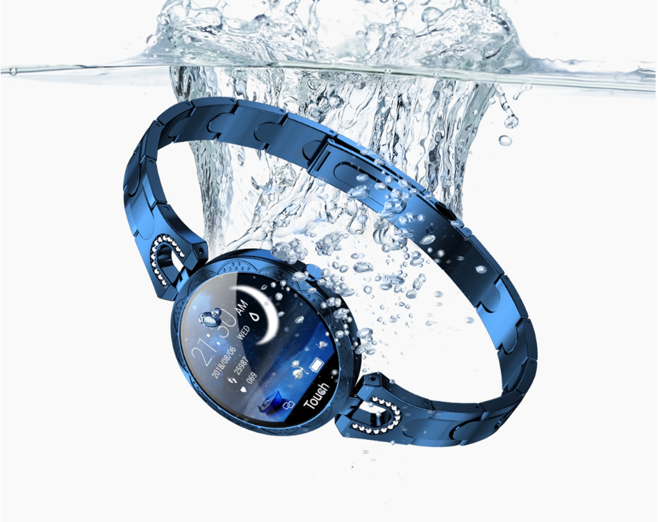 Fashion Women's Waterproof Smart Watch Heart Rate Monitor Sports Smartwatch