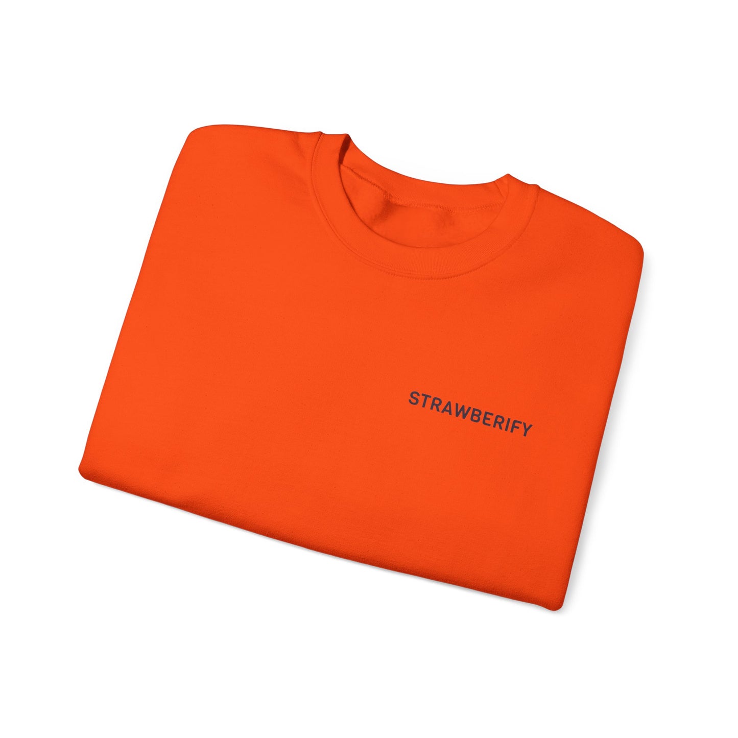 Cozy Unisex Crewneck Sweatshirt - 'STRAWBERIFY'