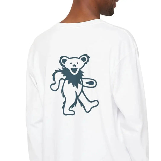 Grateful Dead Dancing Bear Garment-Dyed Long Sleeve T-Shirt