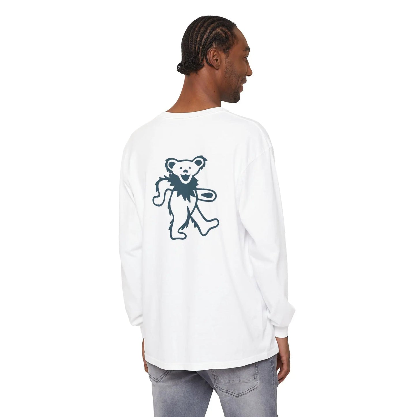 Grateful Dead Dancing Bear Garment-Dyed Long Sleeve T-Shirt