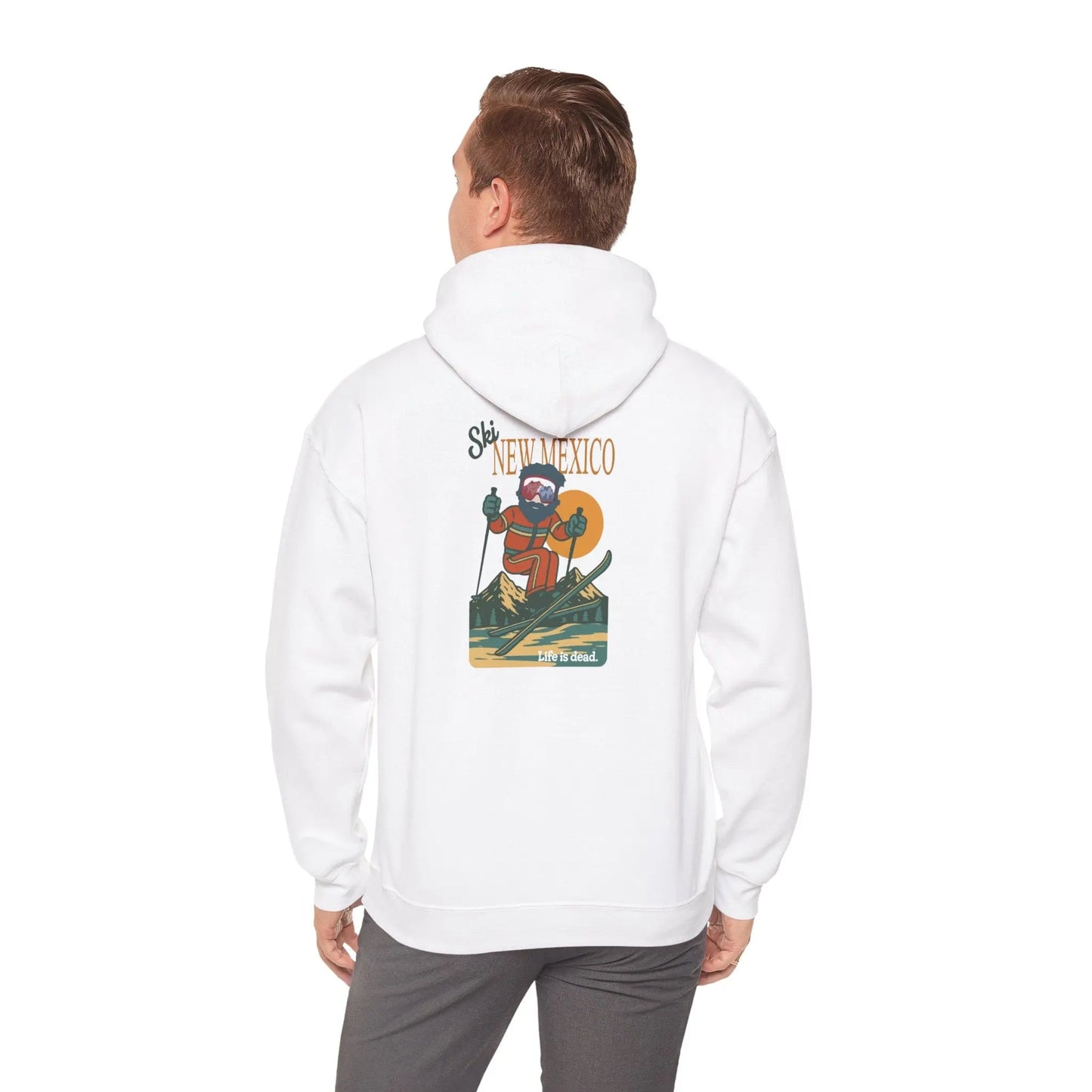 Grateful Dead Unisex Heavy Blend Hoodie Ski New Mexico