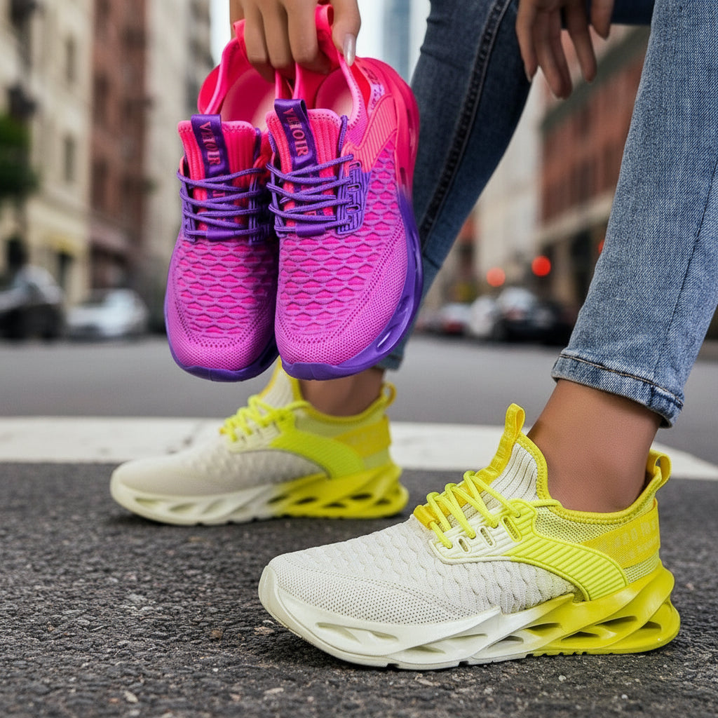 Women’s Casual Sporty Outdoor Running Shoes Breathable Lightweight Sneakers