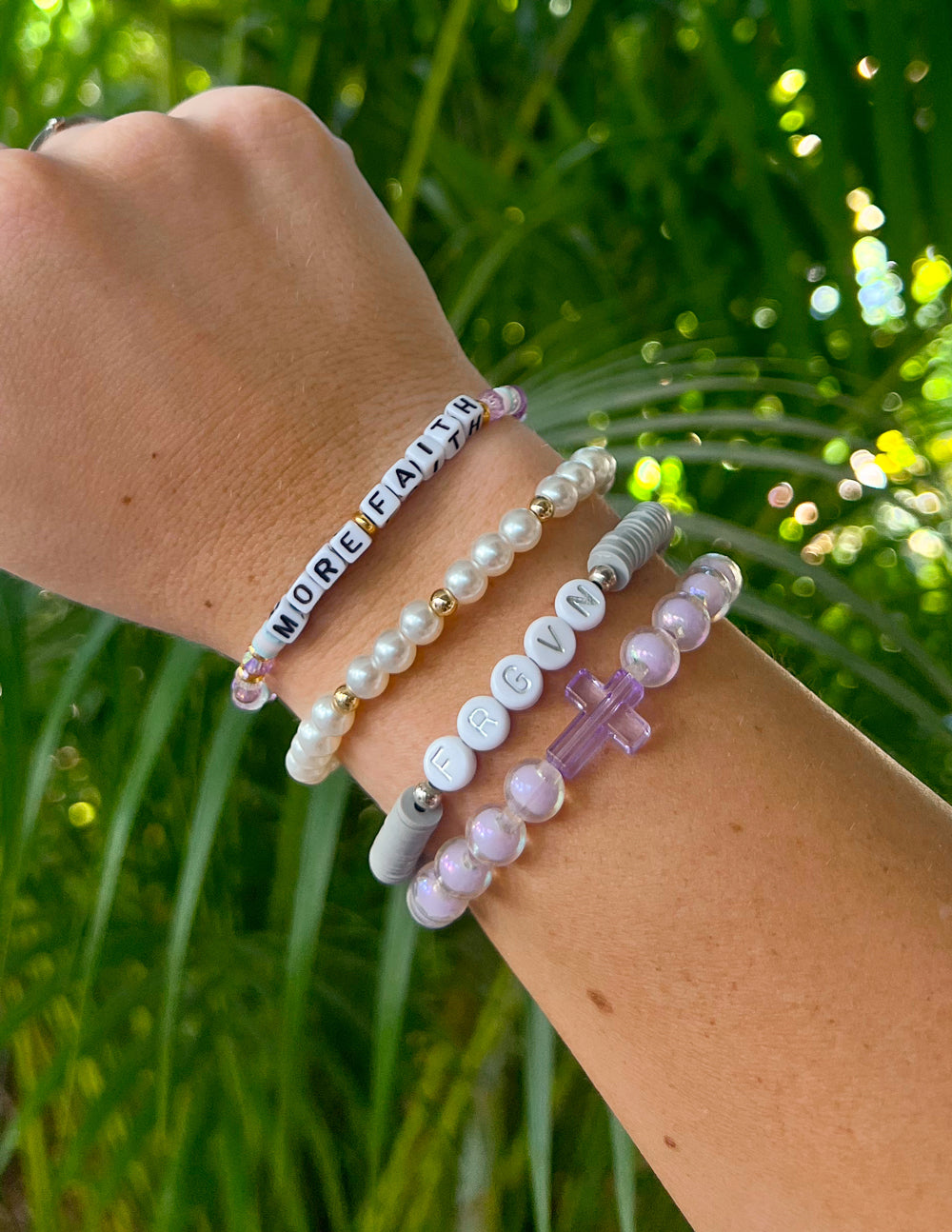 FRGVN Letter Forgiven Bracelet Elevated Faith