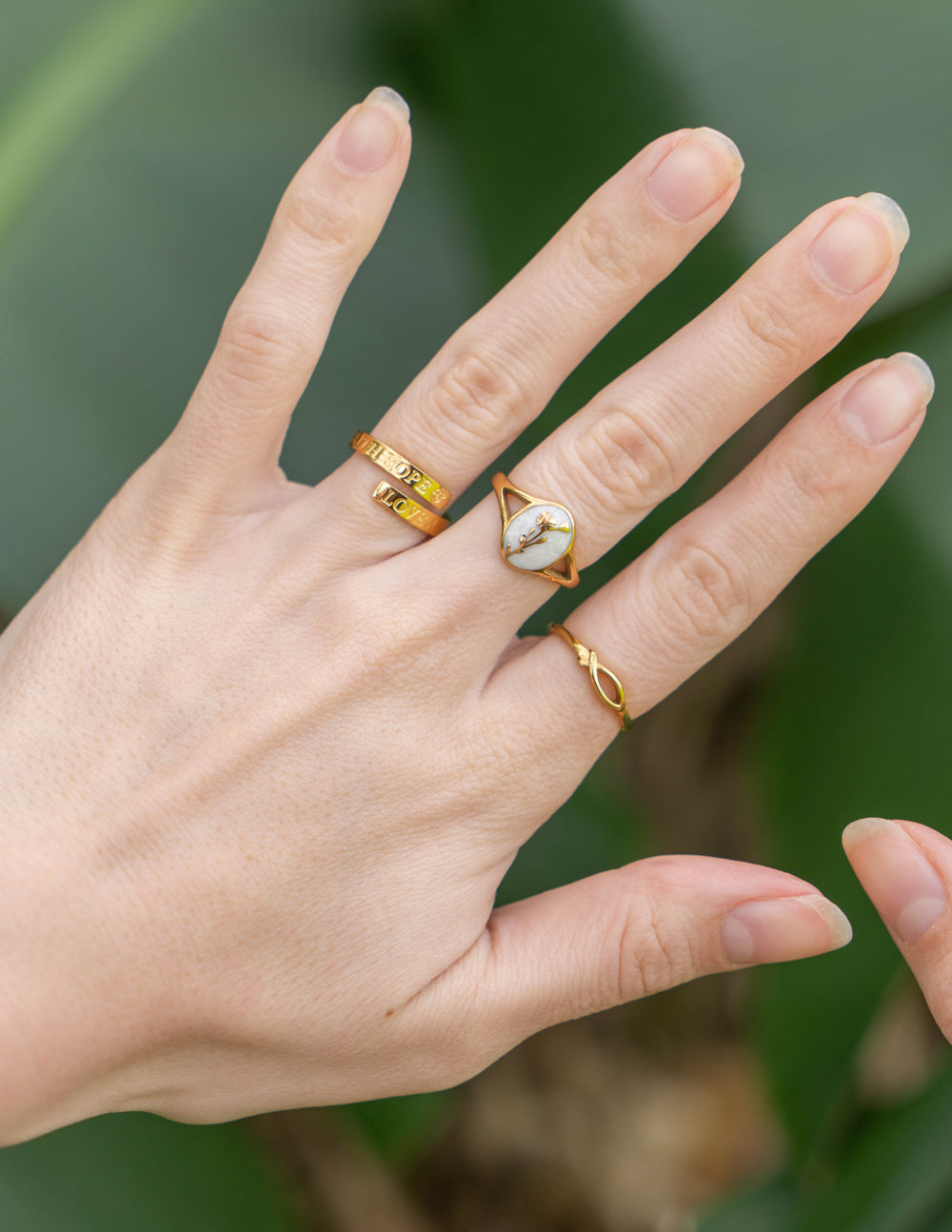 Faith Hope Love Ring Meaningful Christian Jewelry