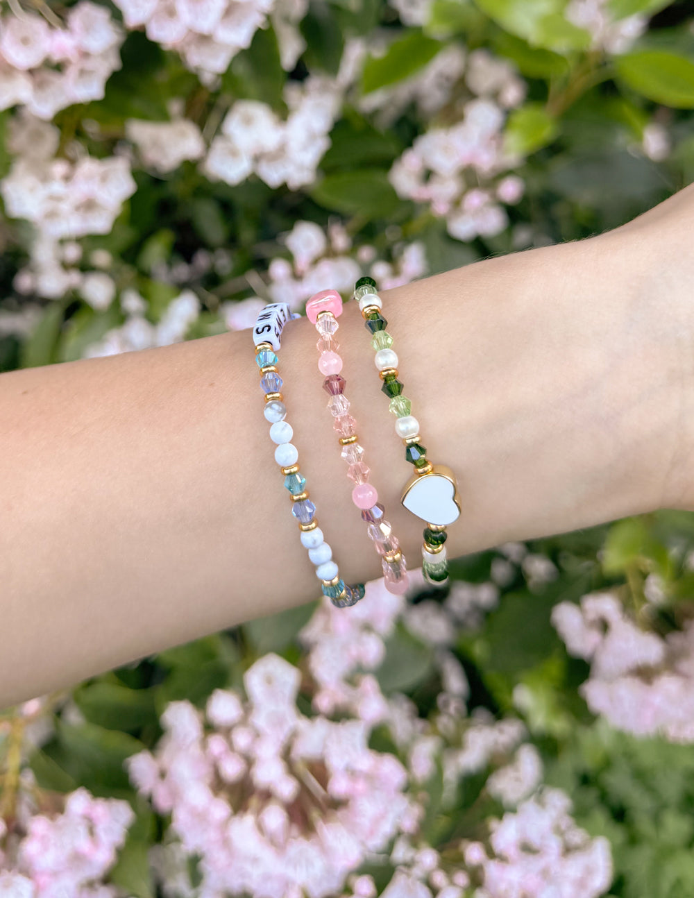 Good News Letter Bracelet Inspirational Jewelry Elevated Faith