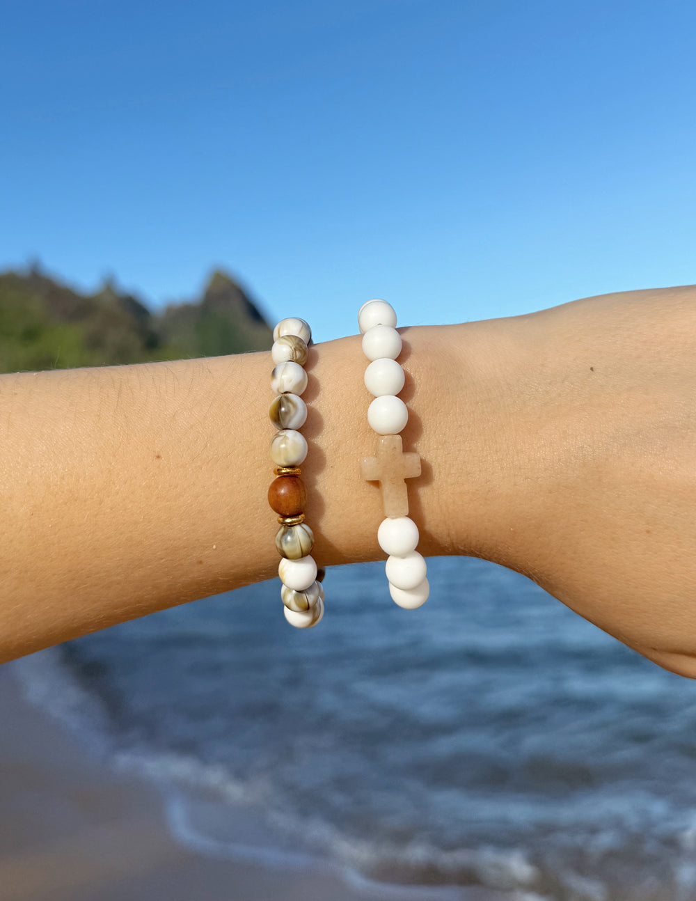 Creation Stone Bracelet Faith Symbol Elevated Faith