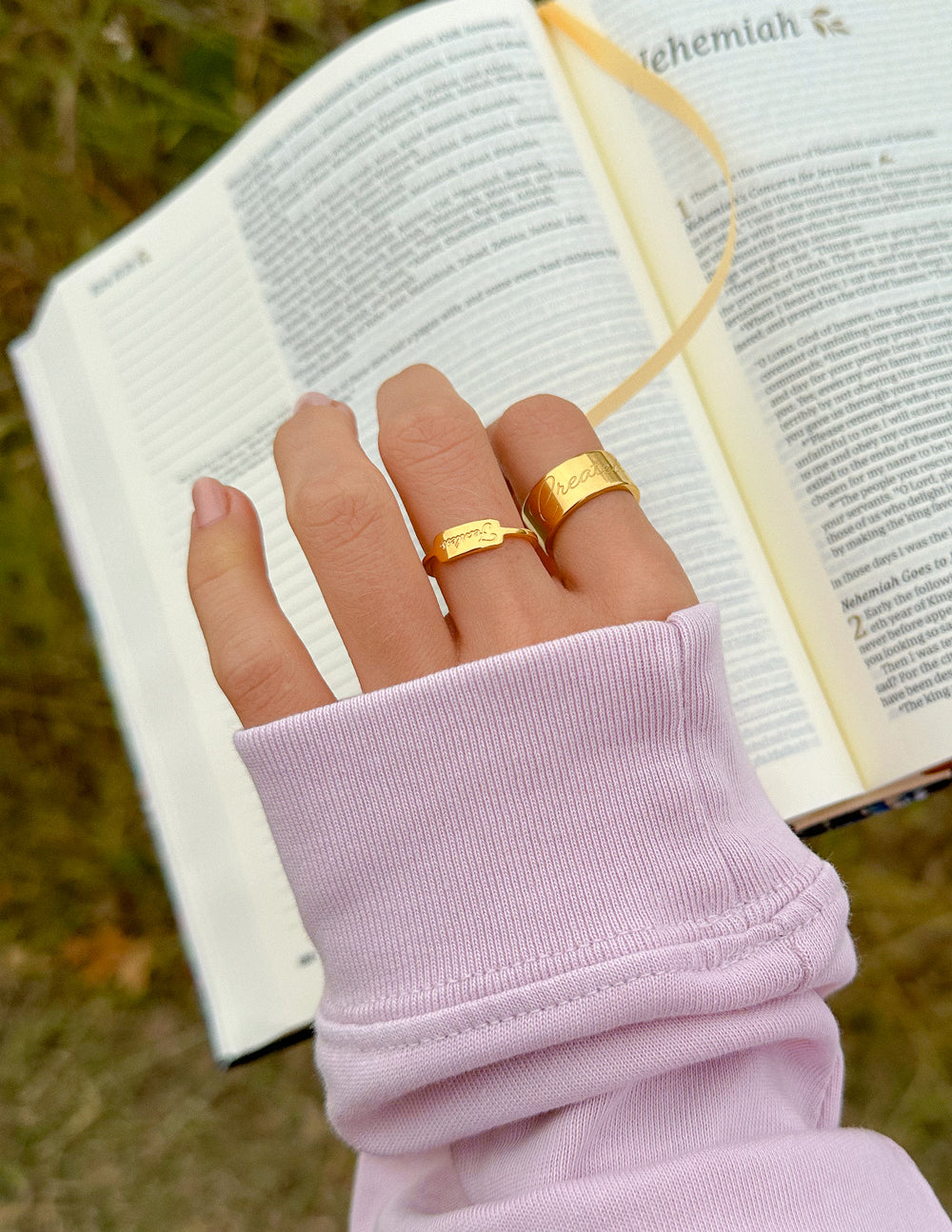 Fearless Ring Bold Christian Jewelry Elevated Faith