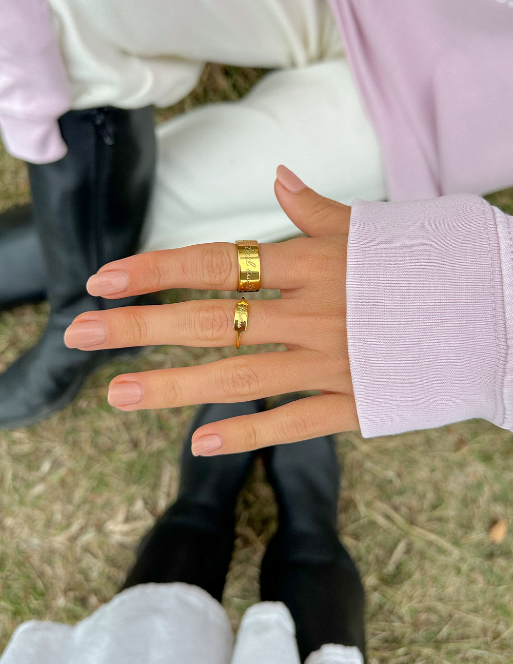 Created With Purpose Ring Purpose Inspirational Jewelry Elevated Faith