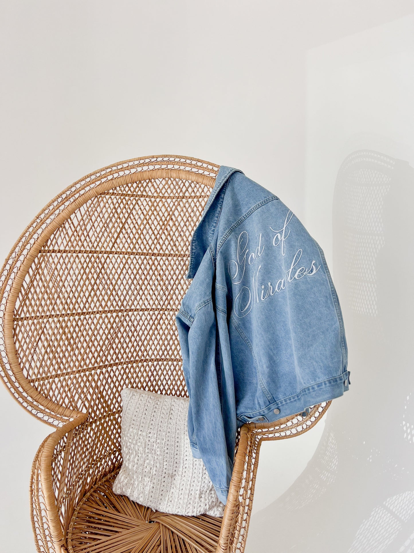 God of Miracles Heavyweight Denim Jacket