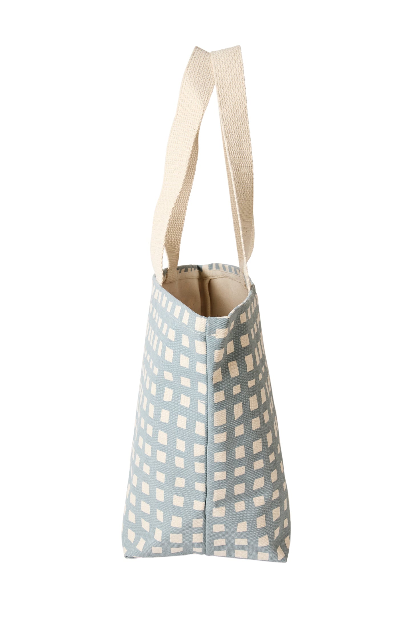 Grid Wide Durable Tote Bag by Dance Happy