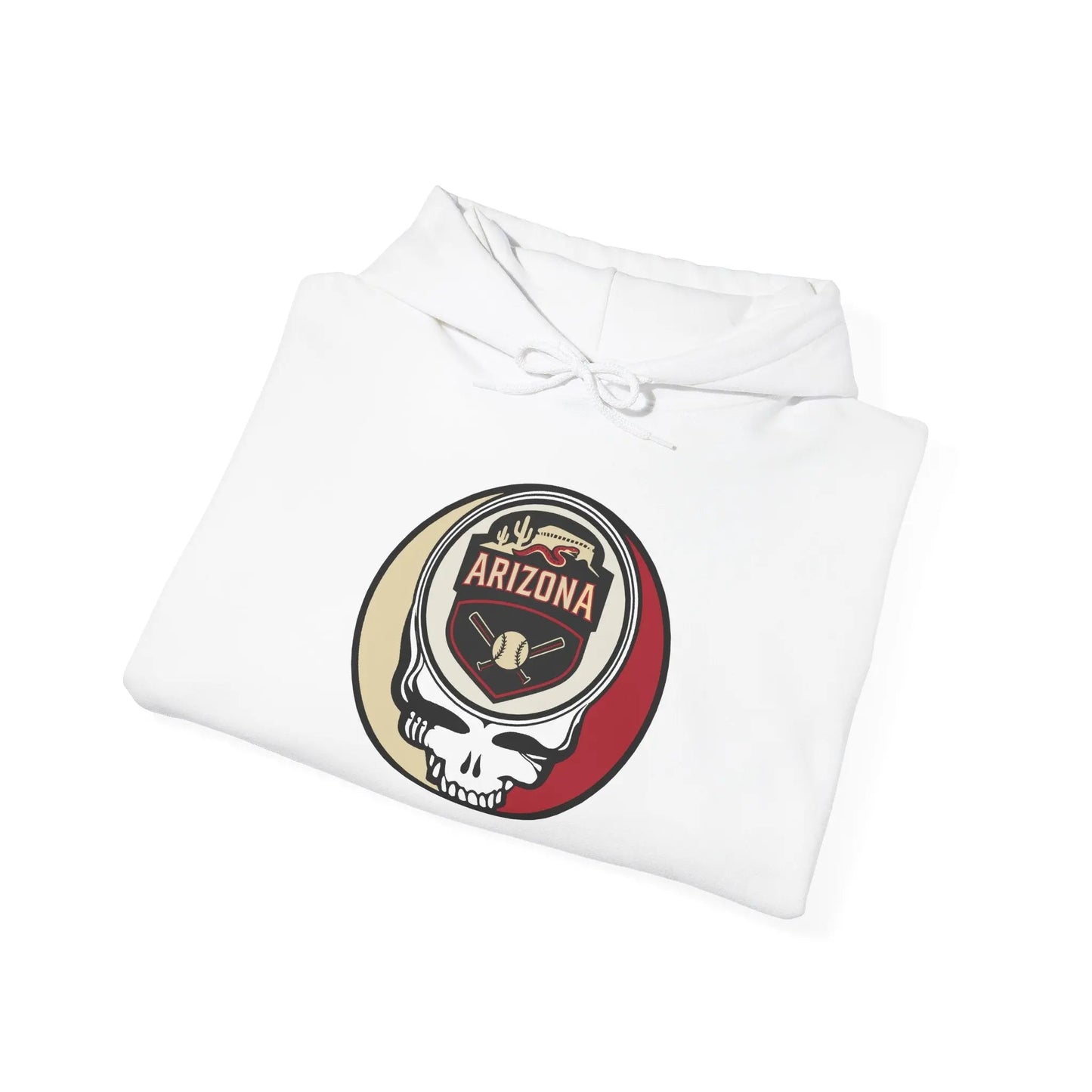 Grateful Dead Unisex Heavy Blend Hooded Sweatshirt Arizona Baseball Edition The Ballpark Collection
