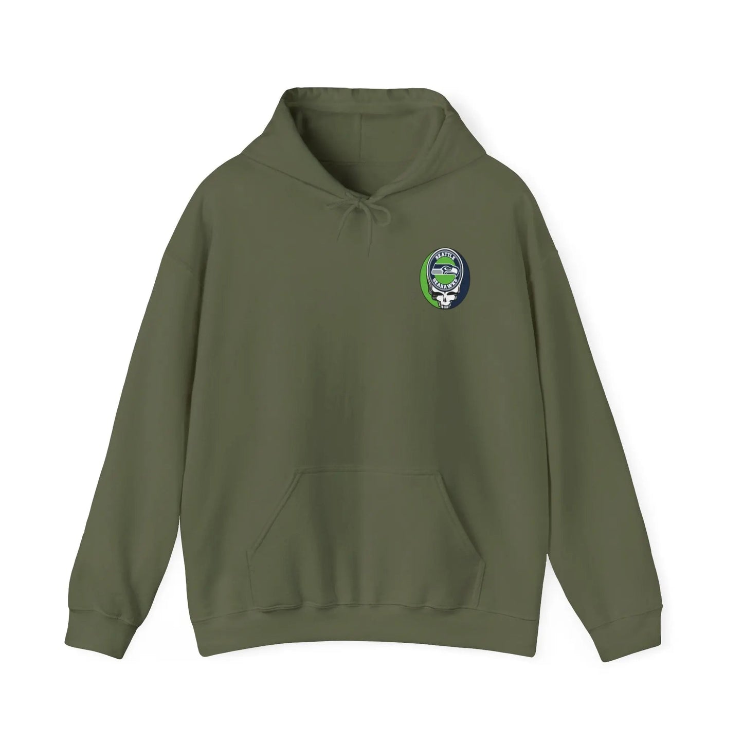 Seattle Seahawks Dancing Bear Unisex Hoodie Two-Sided The Gridiron Collection