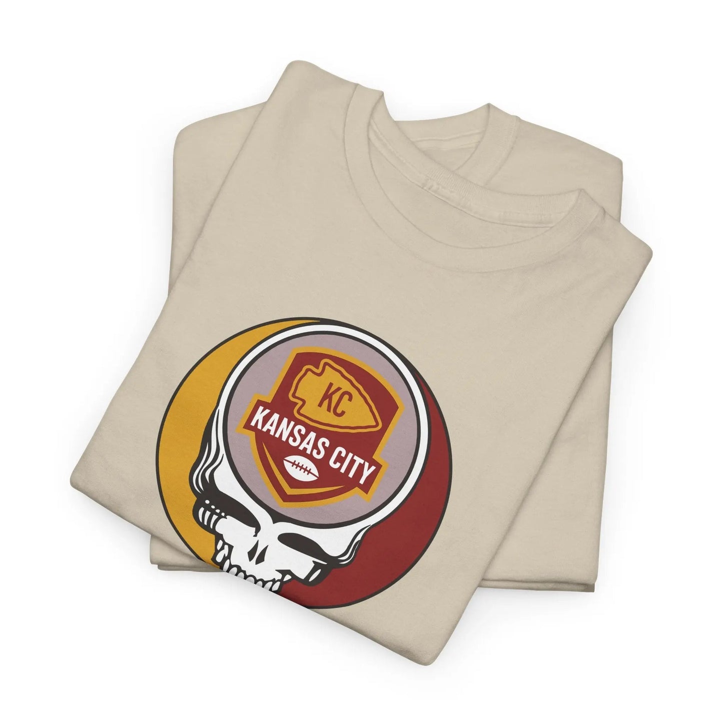 Kansas City Chiefs Stealie Unisex T-Shirt The Gridiron Collection NFL