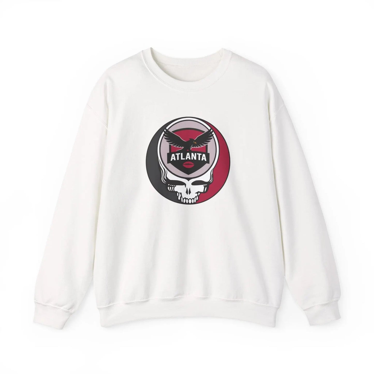 Gridiron Collection Atlanta Falcons Grateful Dead Stealie Crewneck Sweatshirt