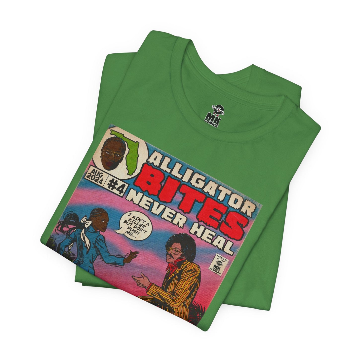 Denial is a River - Alligator Bites Unisex Jersey Short Sleeve Tee