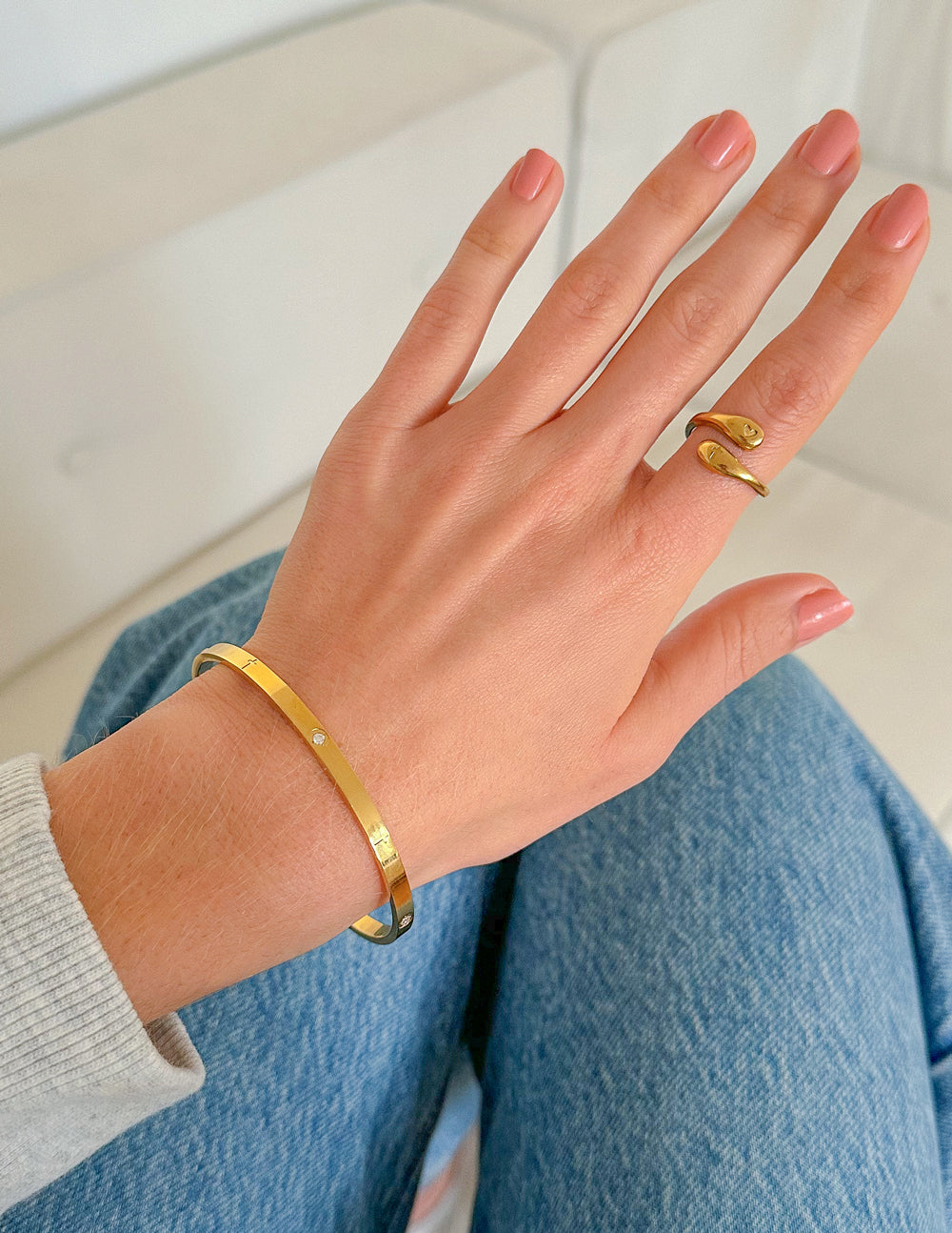 Cross Equals Love Signature Ring