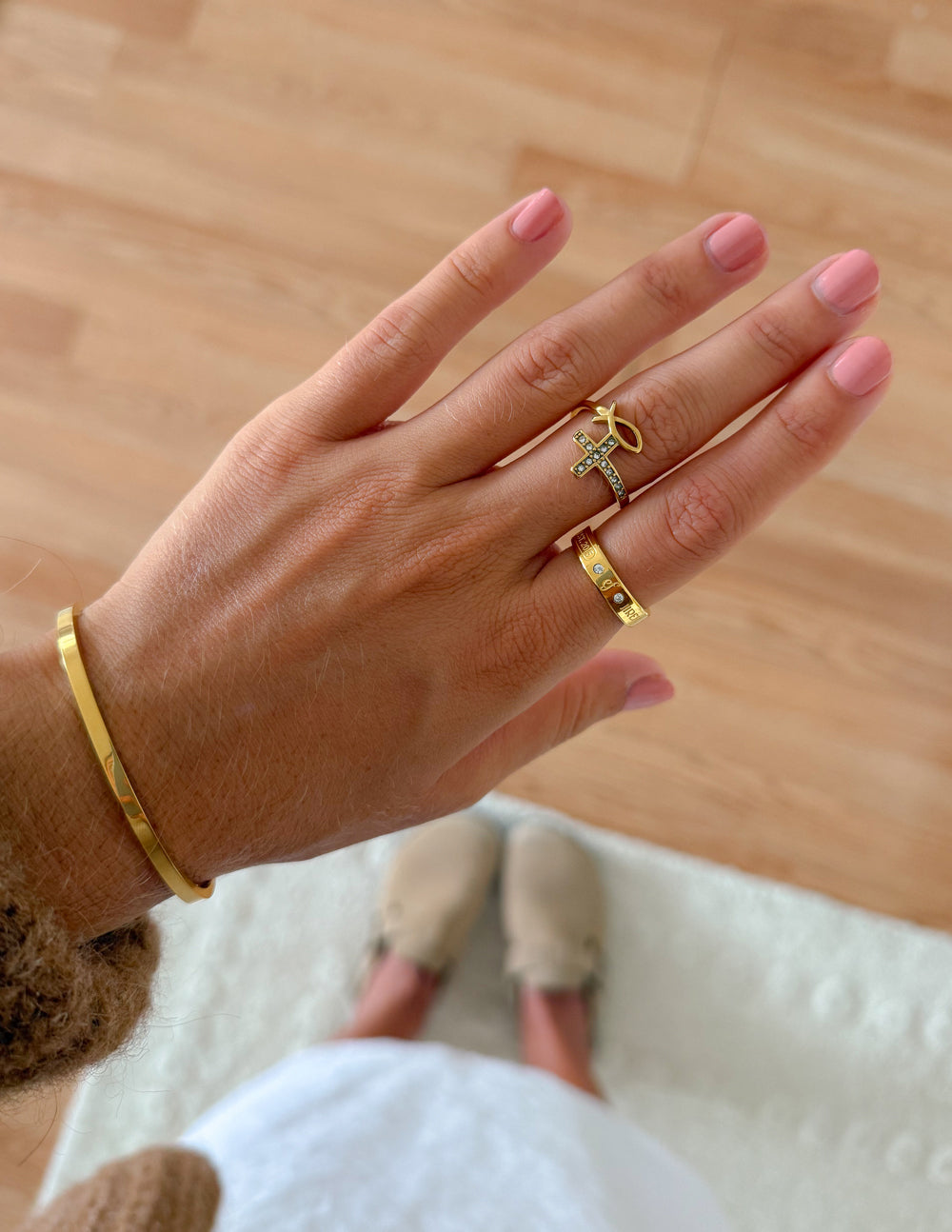 Gemstone Logo Ring Limited Edition Ring Elevated Faith
