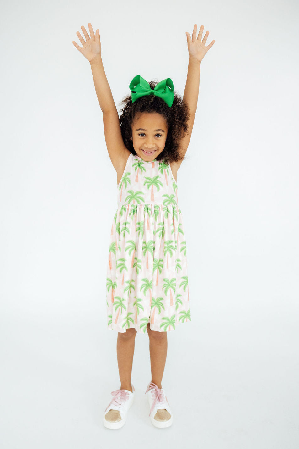Breezy Beauty Twirly Toddler Tank Dress Mila & Rose