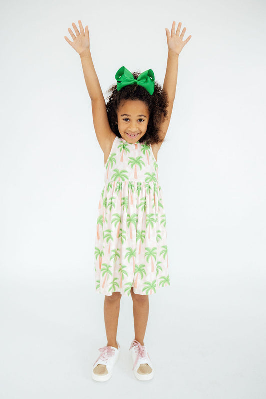 Breezy Beauty Twirly Toddler Tank Dress Mila & Rose