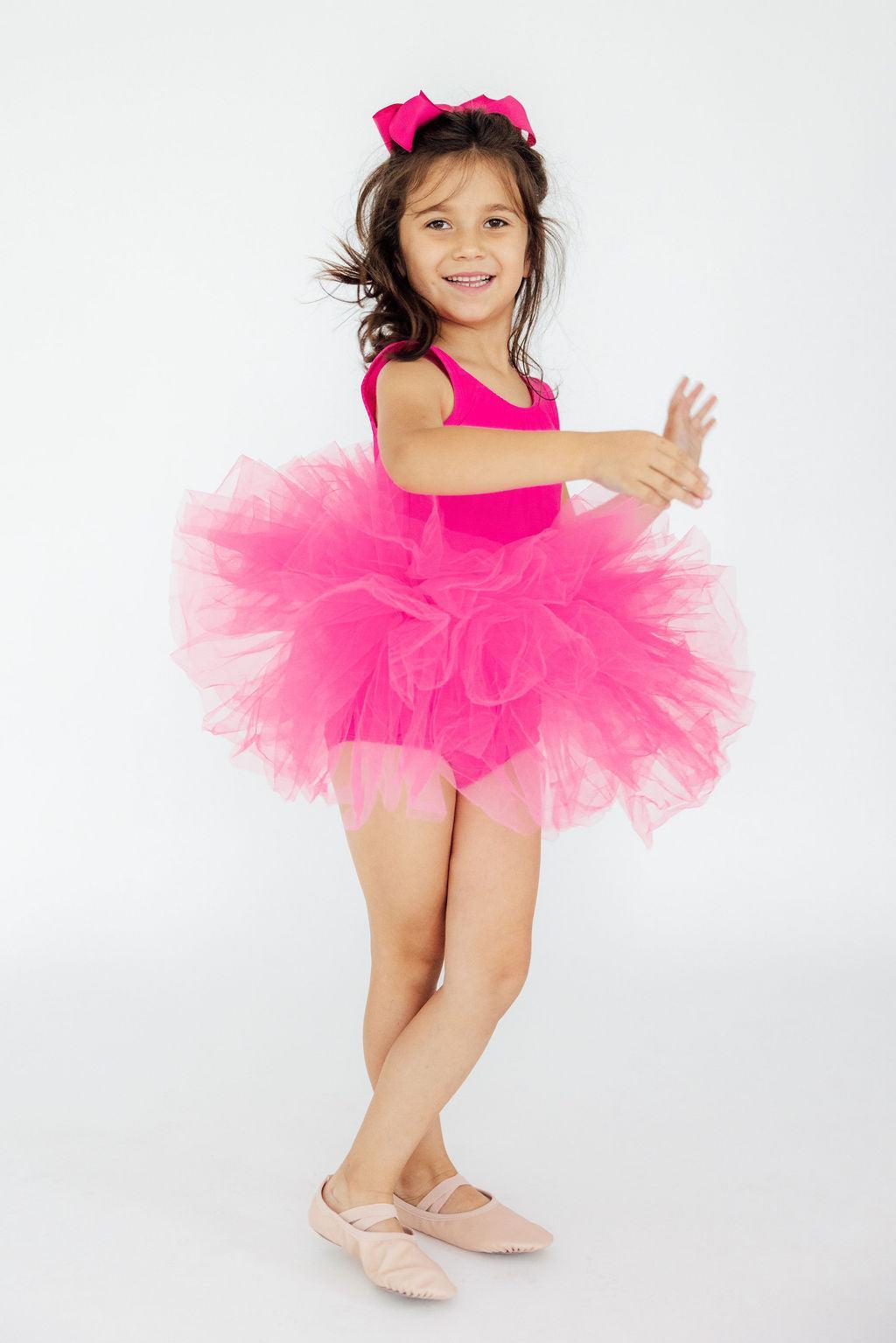 Hot Pink Tank Key Attribute Tutu Leotard Mila & Rose