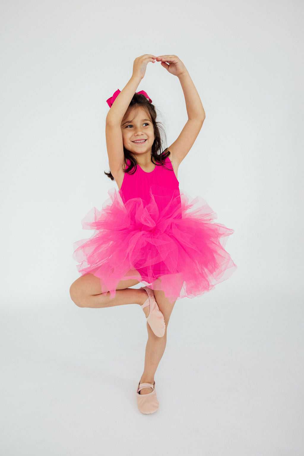 Hot Pink Tank Key Attribute Tutu Leotard Mila & Rose