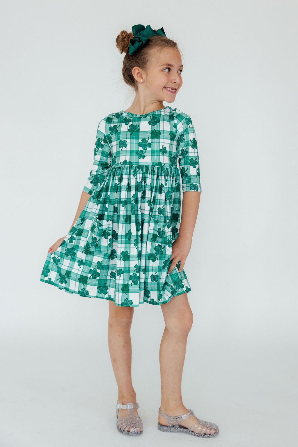 Lucky One Pocket Twirl Dress