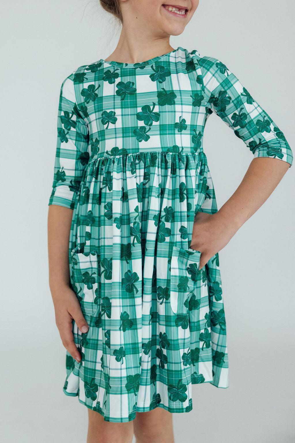 Lucky One Pocket Twirl Dress
