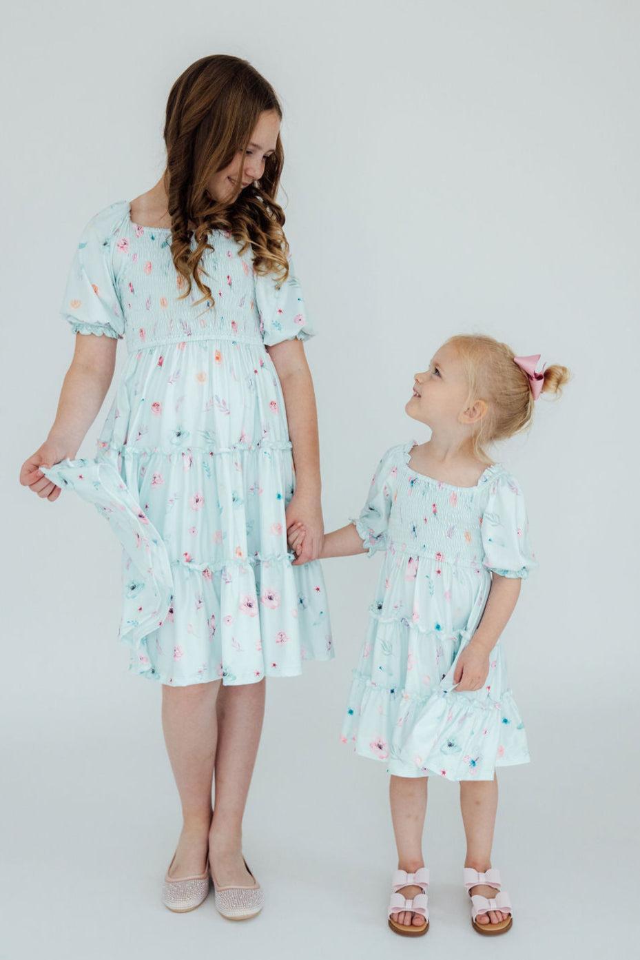 Butterfly Ballet Smocked Ruffle Dress Mila & Rose