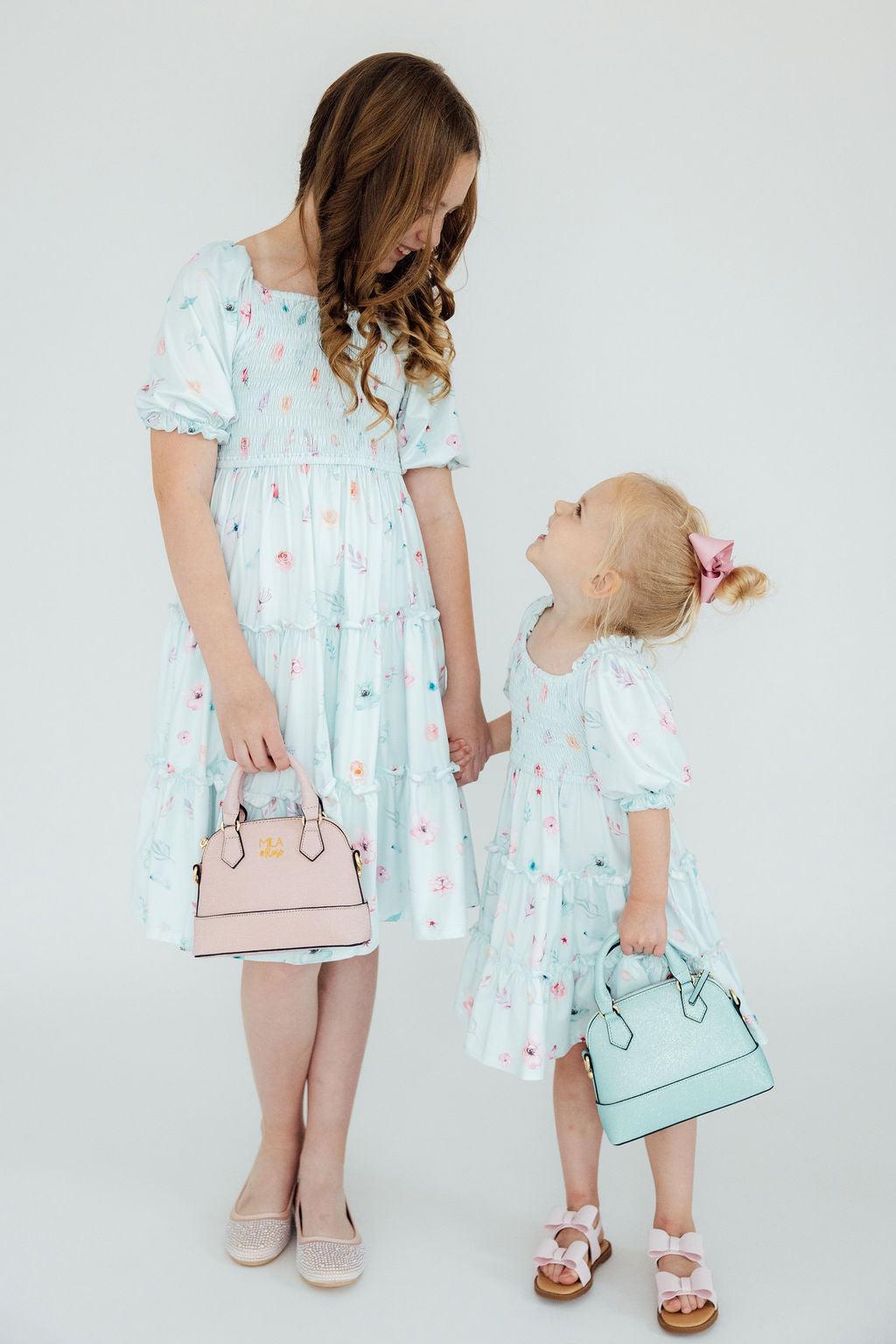 Butterfly Ballet Smocked Ruffle Dress Mila & Rose