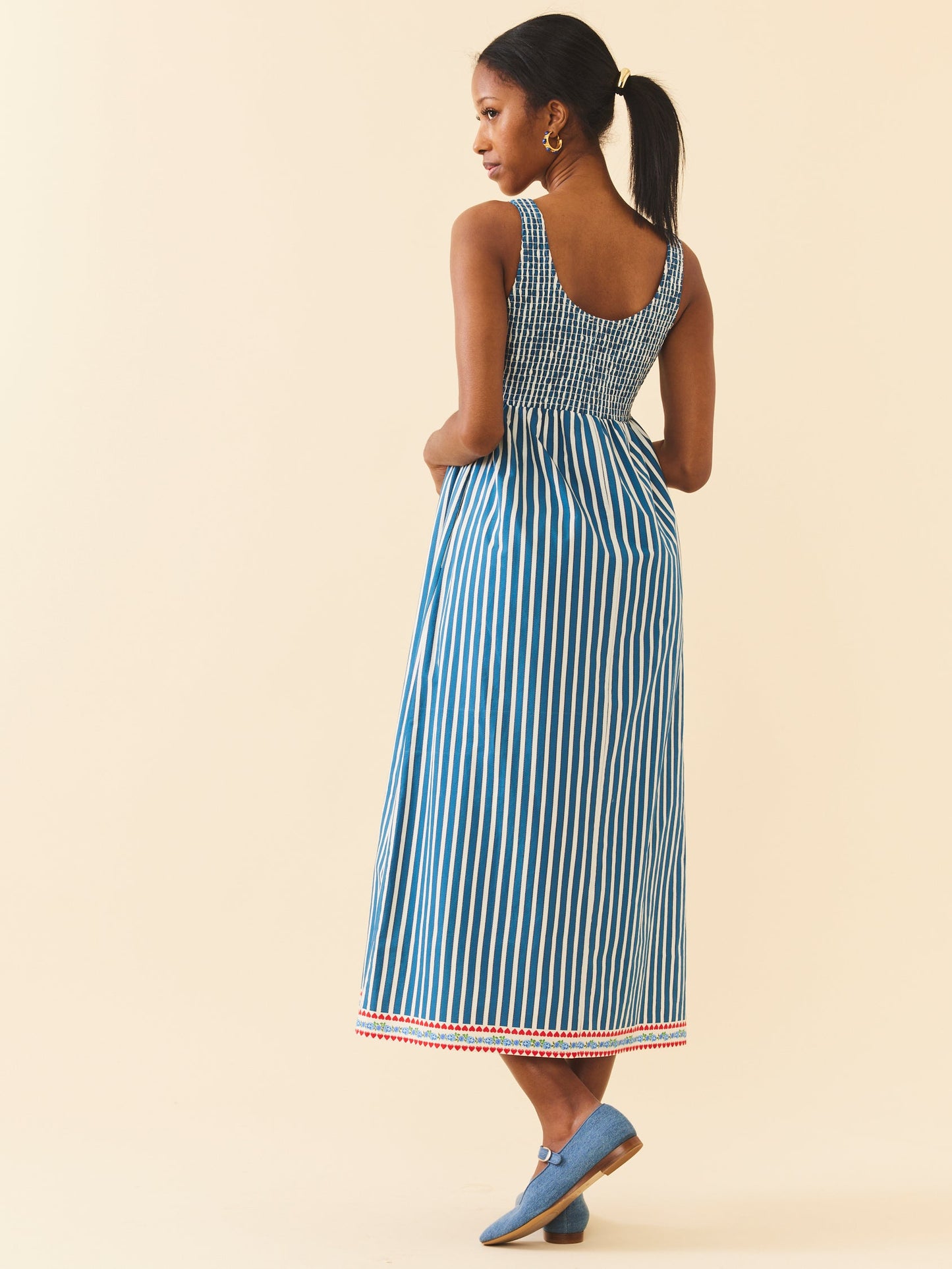 Emily Dress Smocked Back Empire Waist Dress Eddy