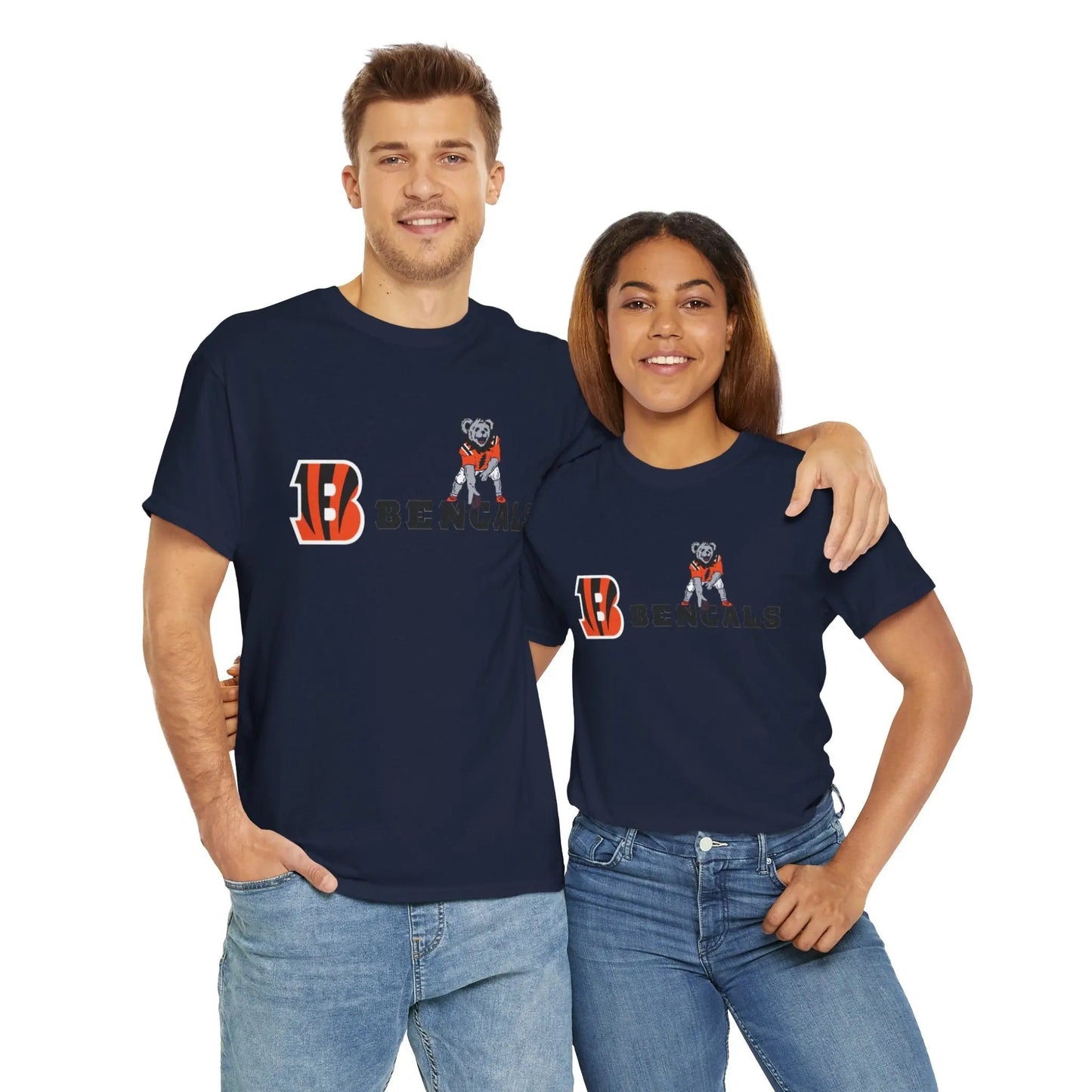 Cincinnati Bengals Dancing Bear Grateful Dead T-Shirt The Gridiron Collection
