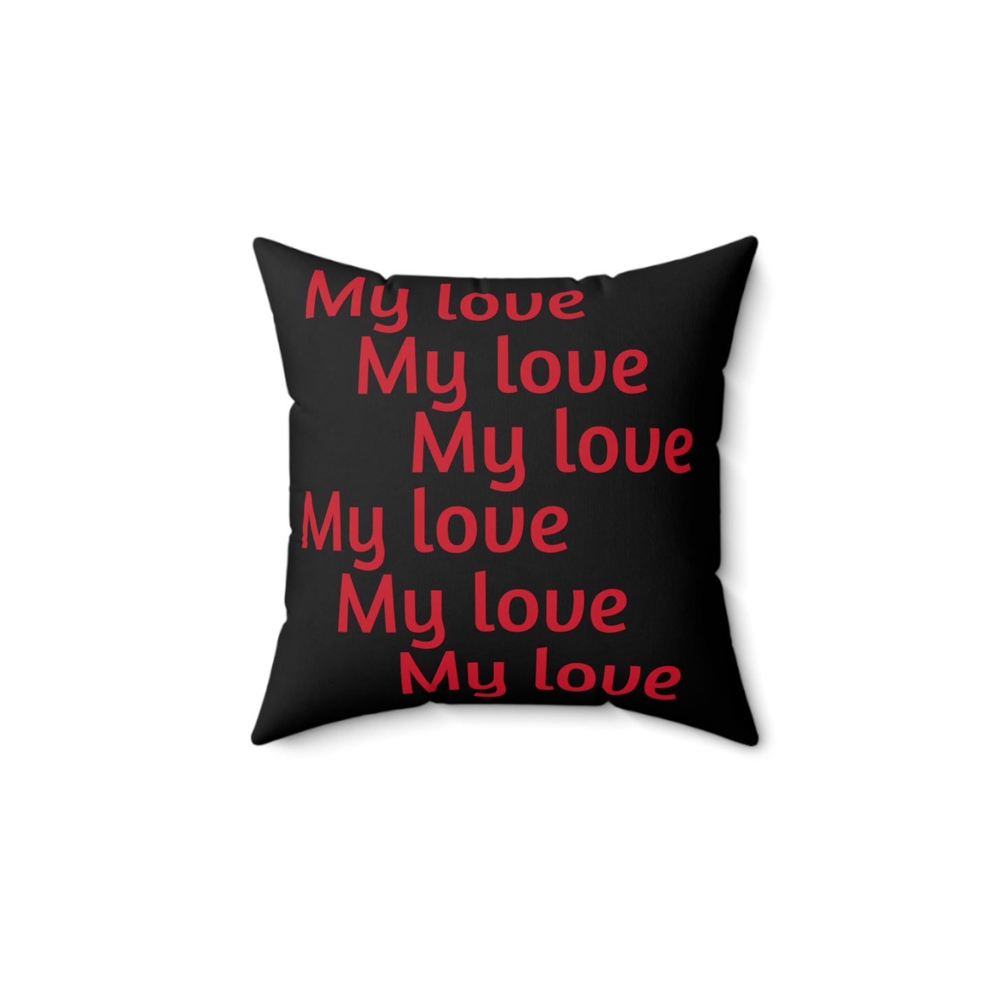 Valentine's day best home decor Spun Polyester Square Pillow