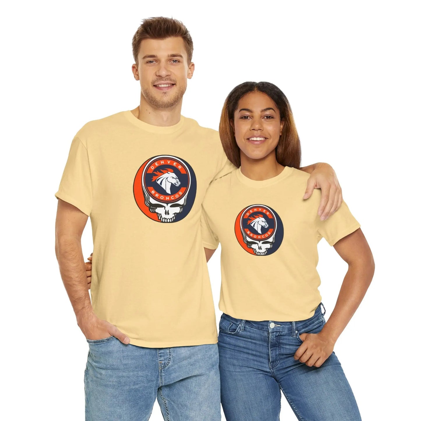 Denver Broncos Grateful Dead Steal Your Face T-Shirt The Gridiron Collection