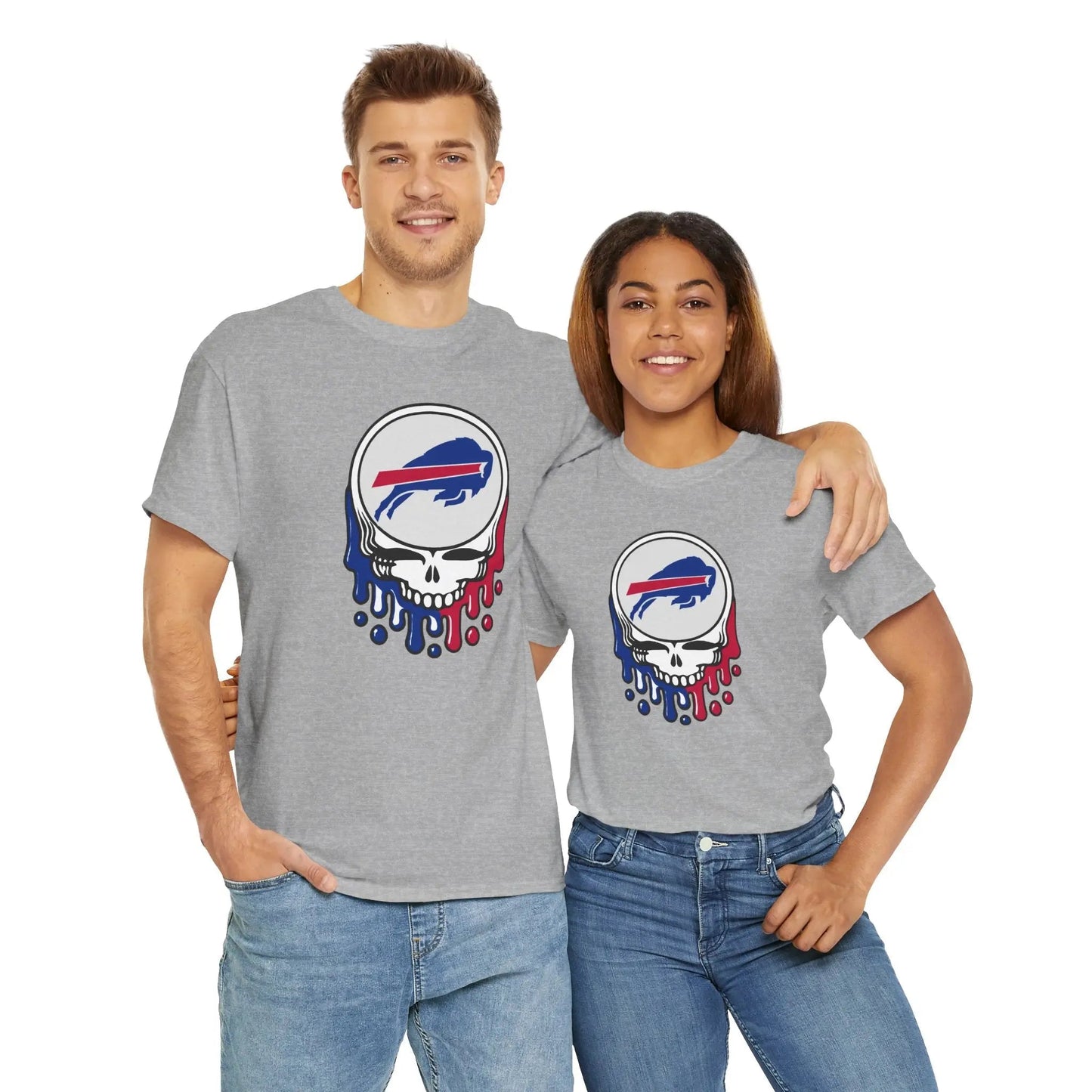 Buffalo Bills Dripping Stealie T-Shirt NFL The Gridiron Collection