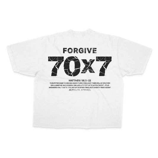 [PRE-ORDER - SHIPS AUGUST 18TH] 70x7 Drop Shoulder Tee (Super Oversized) - White