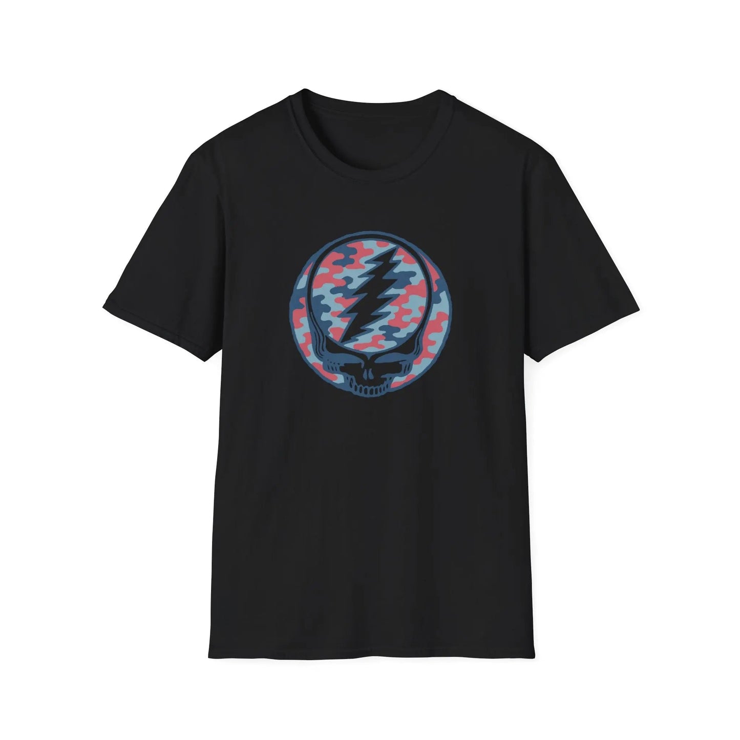 Camo Stealie Color Match Grateful Dead Vineyard Collection T-Shirt