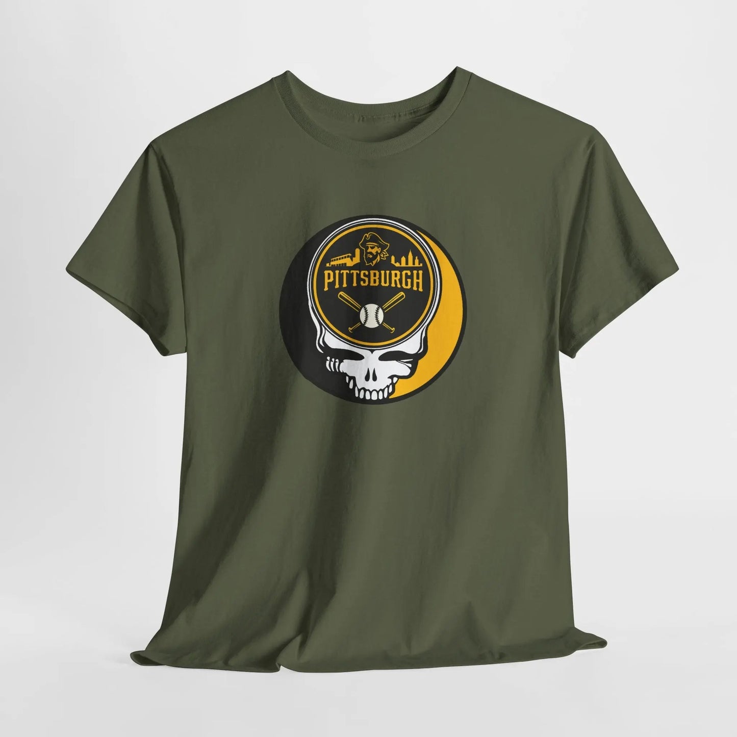 Grateful Dead Steal Your Face T-Shirt Pittsburgh Edition The Ballpark Collection