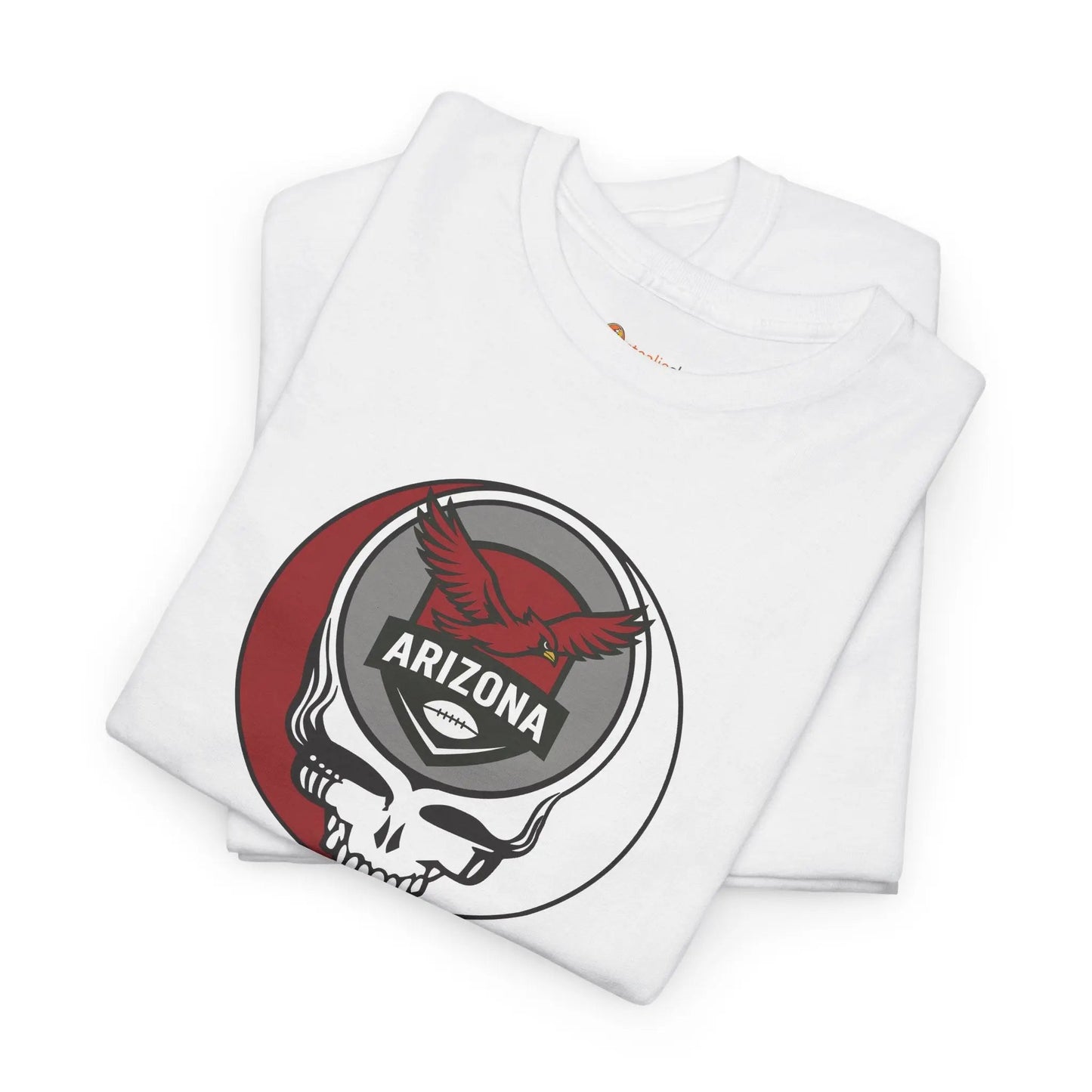 Arizona Cardinals Grateful Dead Steal Your Face T-Shirt NFL