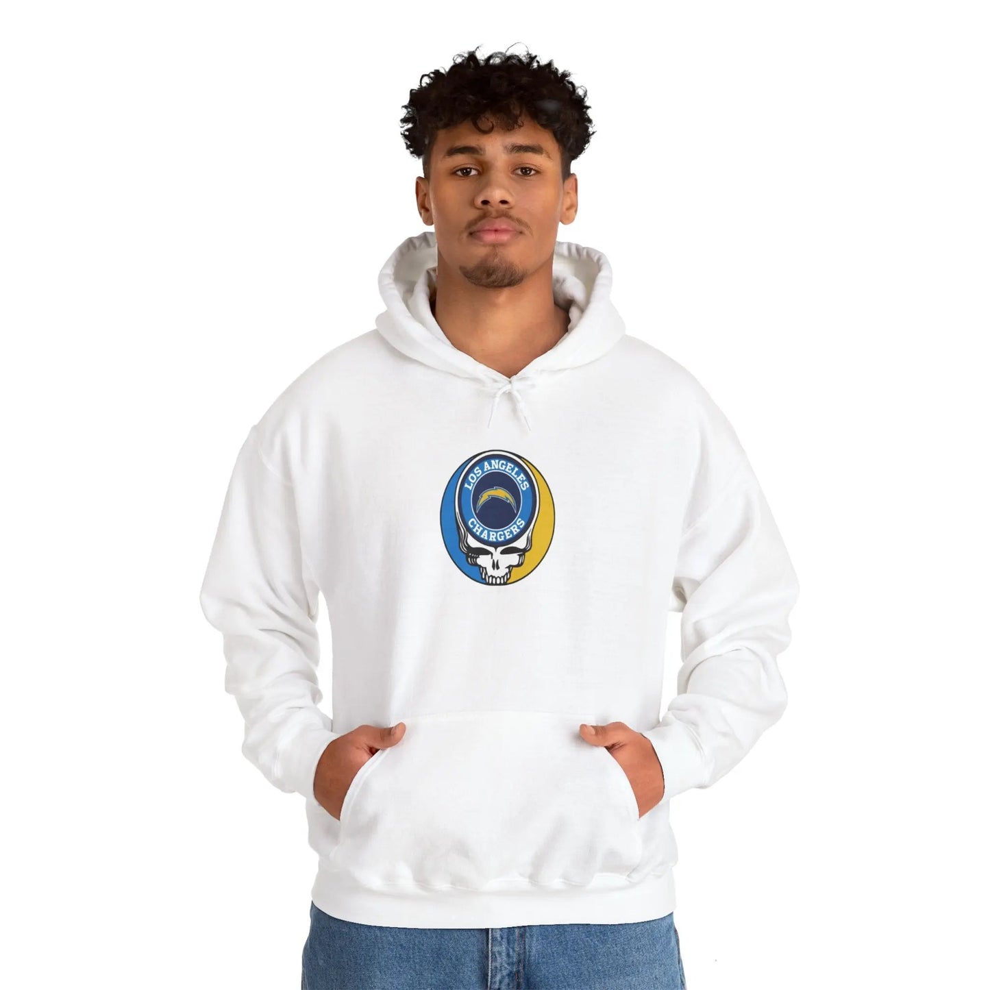 Los Angeles Chargers Grateful Dead Hoodie The Gridiron Collection