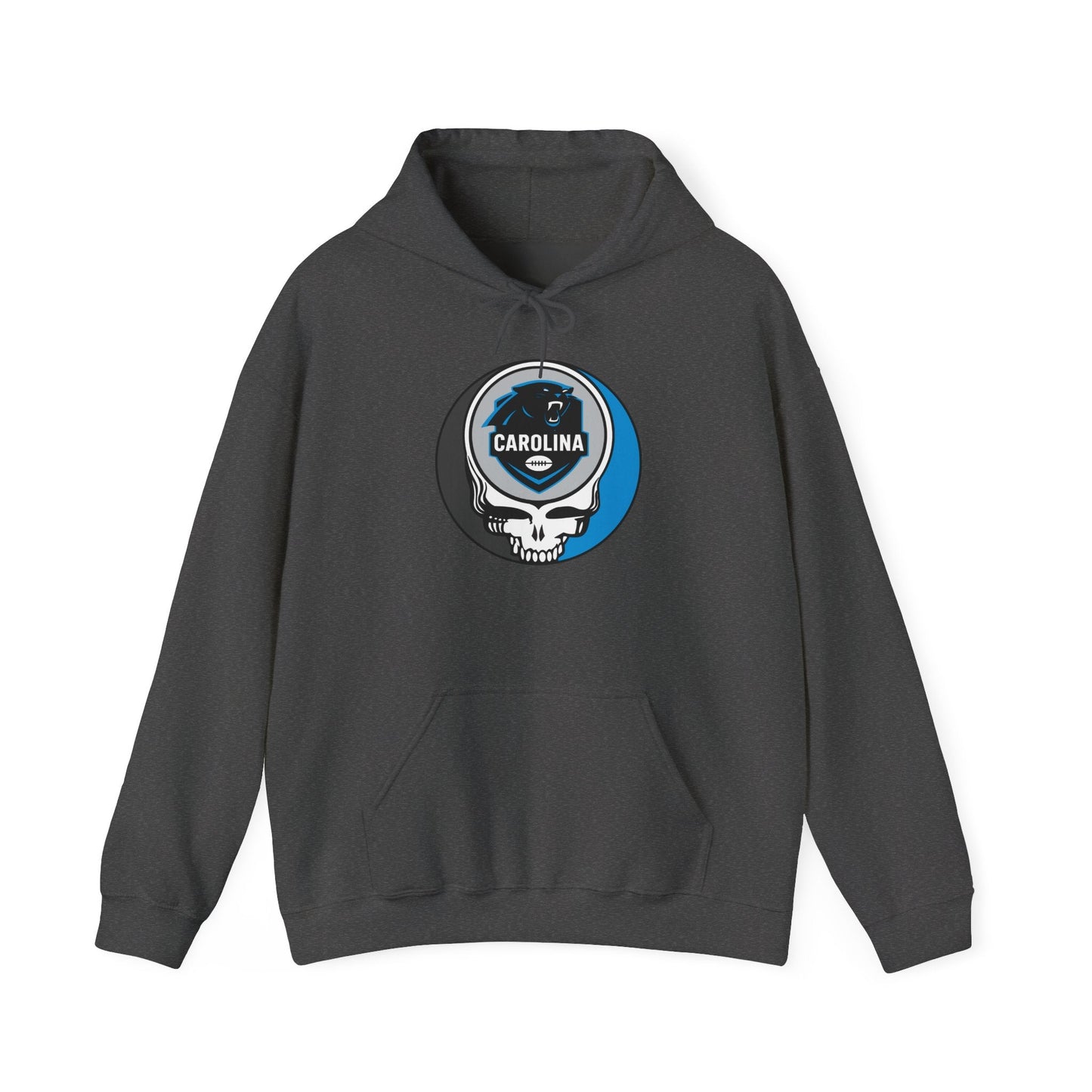 Grateful Dead Stealie Carolina Panthers Stealie Unisex Hoodie NFL