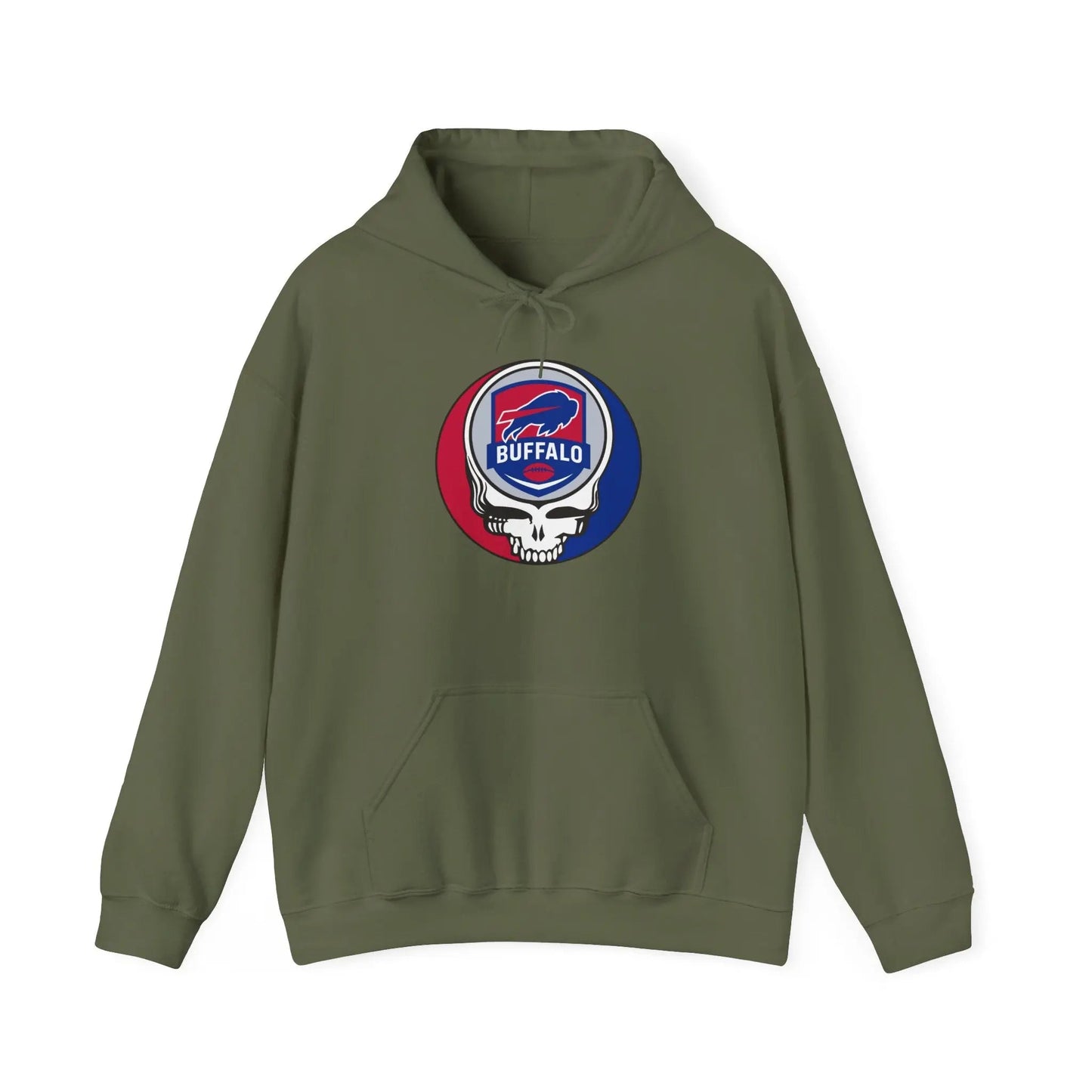 Buffalo Bills Stealie Unisex Heavy Blend Hoodie The Gridiron Collection