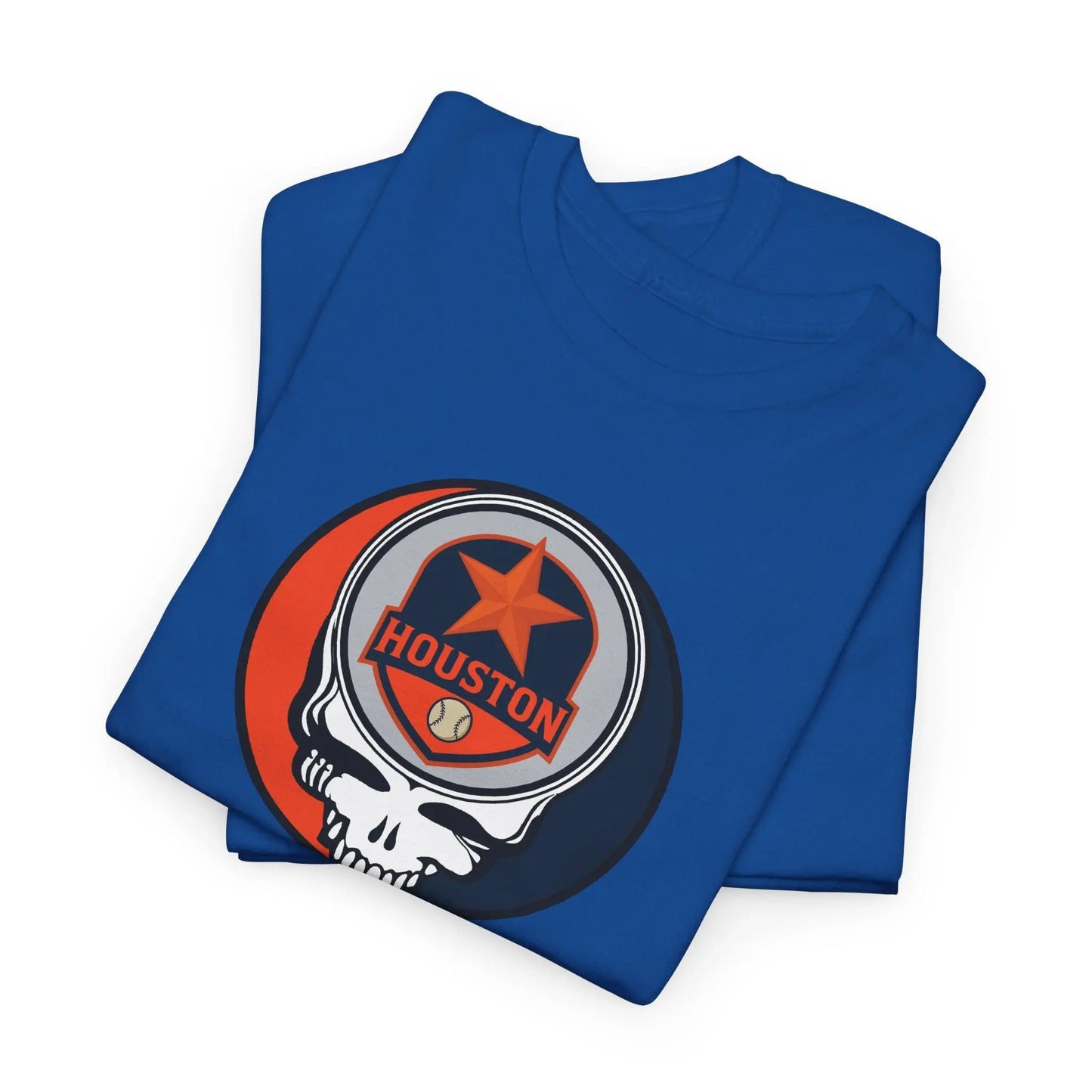 Houston Astros Grateful Dead Steal Your Face Baseball Edition T-Shirt