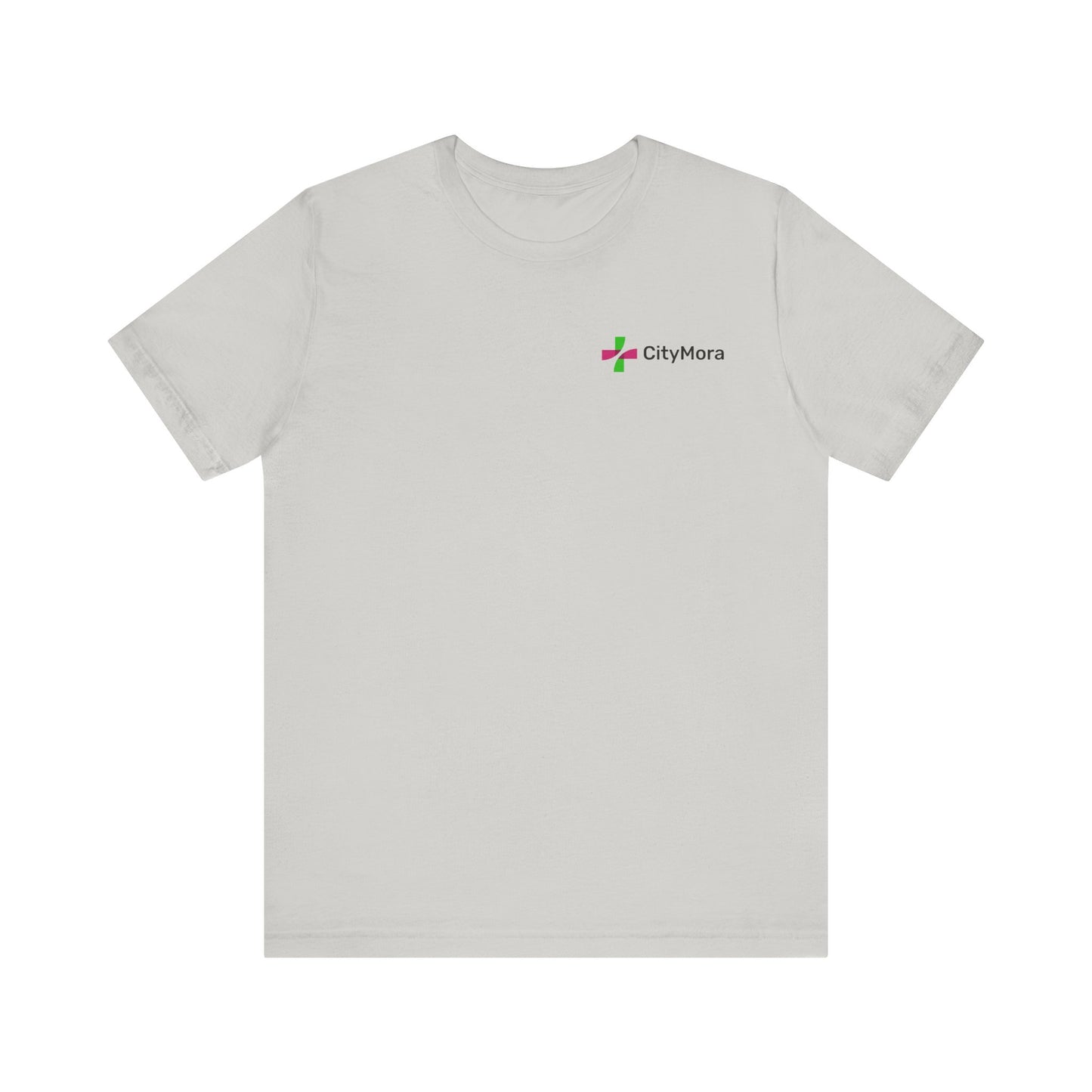 Casual Unisex Tee - 'CityMora' Motivational Short Sleeve Shirt